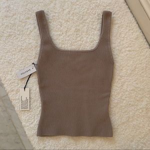 Aritzia Babaton Arjun Knit Tank Top Size XXS